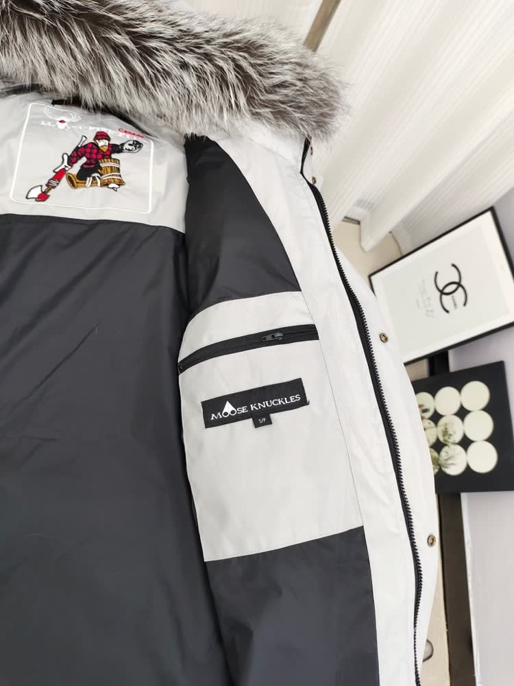Moose Knuckles Fur Hood Long Down Parka Moose Knuckles Fur Hood Long Down Parka